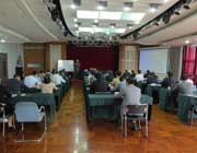 劉碩斌老師在中國腦庫為重慶廳局級干部講授課